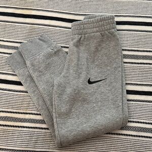 Nike Kids Heather Gray Joggers